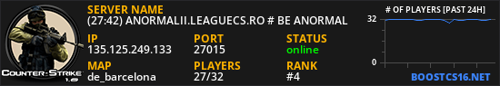 (--:--) ANORMALII.LEAGUECS.RO # BE ANORMAL