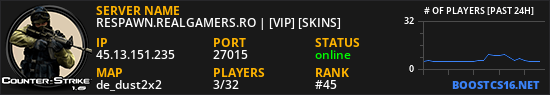 RESPAWN.REALGAMERS.RO | [VIP] [SKINS]