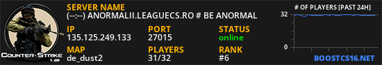 (20:35) ANORMALII.LEAGUECS.RO # BE ANORMAL