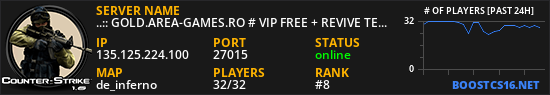 ..:: GOLD.AREA-GAMES.RO # VIP FREE + REVIVE TEAMMATES ::..